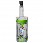 Стеклянный Водник Rick & Morty Portal