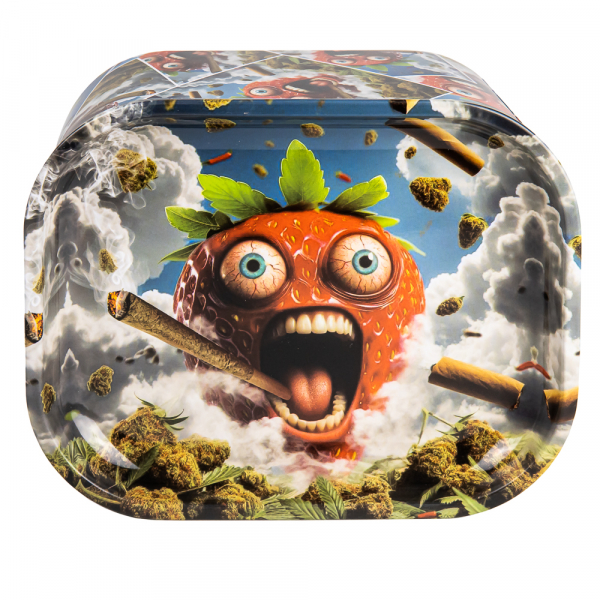 Поднос + контейнер Crazy Strawberry