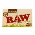 Бумага для самокруток Raw Organic Hemp Single Wide Double Pack