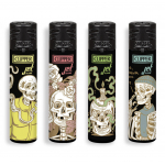 Зажигалка Clipper Jet Cozy Skulls