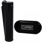 Зажигалка Clipper Metal Gasoline Matt Black