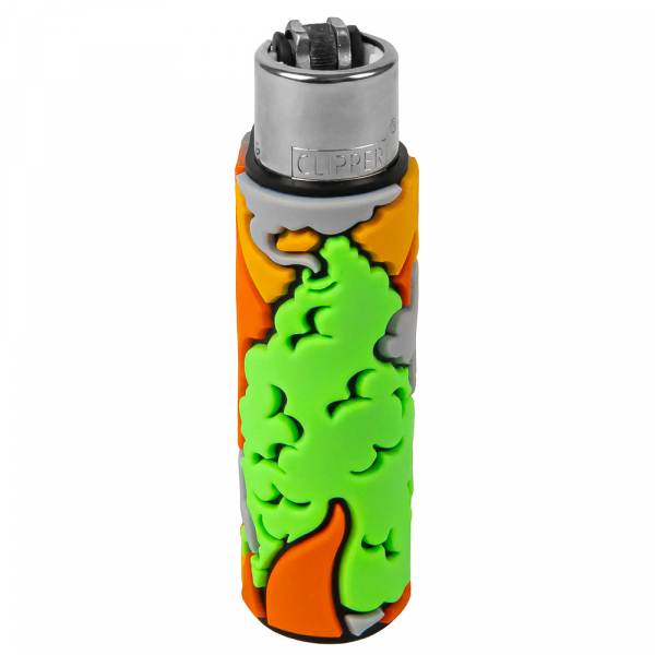 Зажигалка Clipper Weed Volcano Silicone Cover