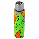 Зажигалка Clipper Weed Volcano Silicone Cover