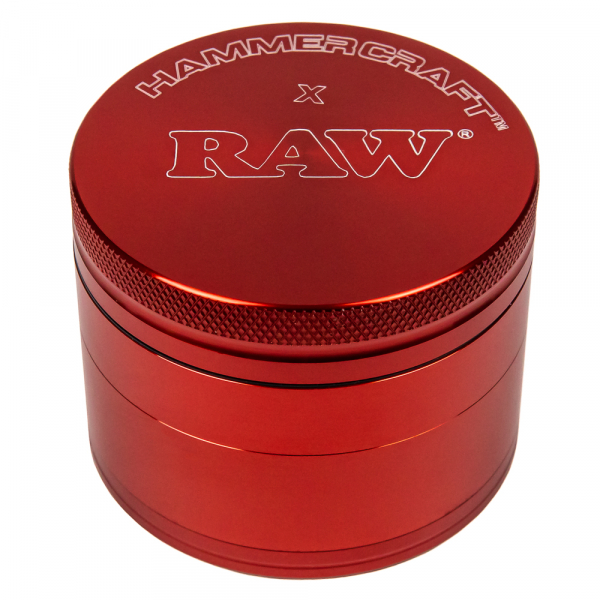 Гриндер Raw Hammer Craft Large Red