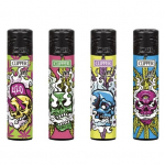 Зажигалка Clipper Jet High Skulls
