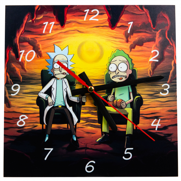 Настенные Часы Rick&Morty