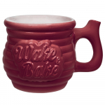 Керамическая Чашка-Трубка Wake&Bake Bordo