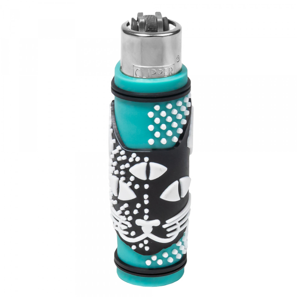 Зажигалка Clipper Cat's Eyes Silicone Cover