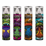 Зажигалка Clipper Jet Dark Mushrooms