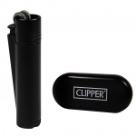Зажигалка Clipper Metal Mini Matt Black Controller