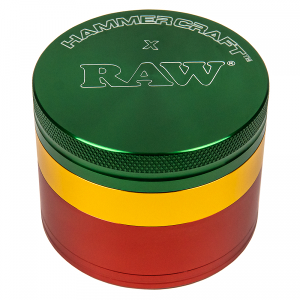 Гриндер Raw Hammer Craft Large Rasta