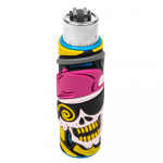 Зажигалка Clipper Young Skull Silicone Cover
