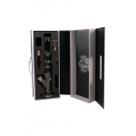 Стеклянный Бонг в кейсе Black Leaf Pipebastic