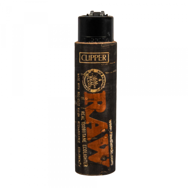 Зажигалка Clipper RAW Black Cork Cover