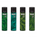 Зажигалка Clipper Print Weed Jet