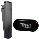 Зажигалка Clipper Metal Black Gradient Controller 