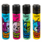 Зажигалка Clipper Stuffed Skulls Jet