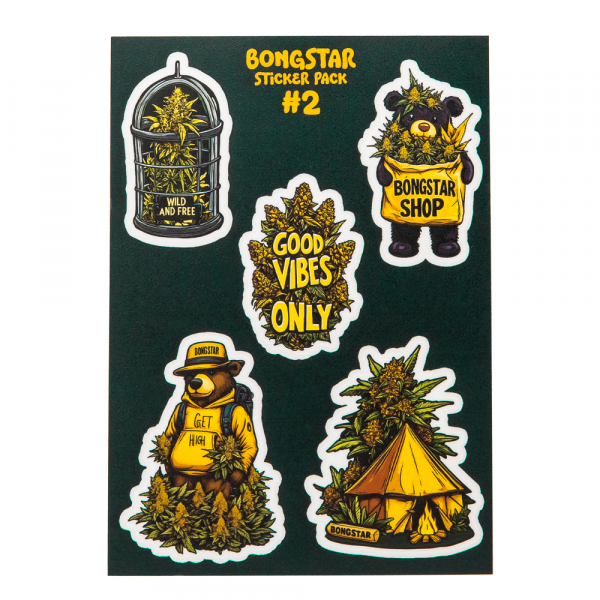 Стикерпак Bongstar mini Bear #2