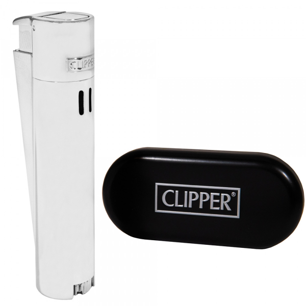 Зажигалка Clipper Metal Jet Chrome