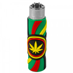 Зажигалка Clipper Rasta Sunflower Silicone Cover