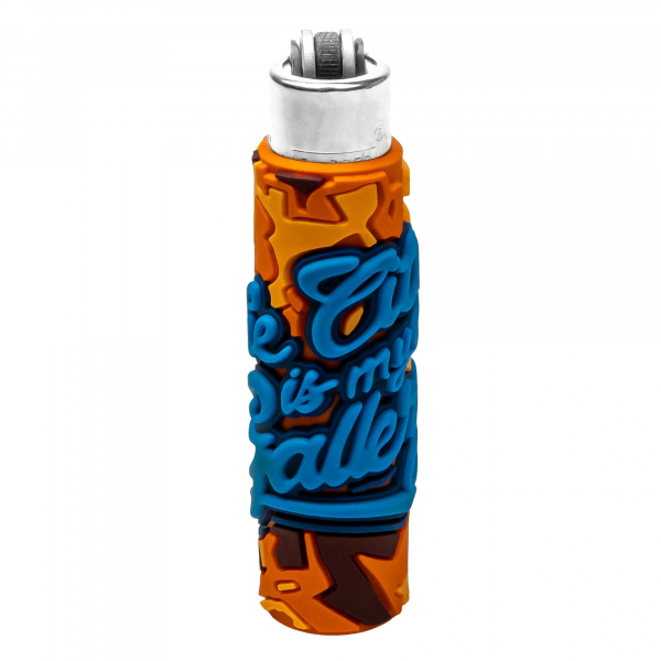 Зажигалка Clipper Slim City Gallery Silicone Cover