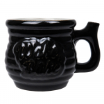 Керамическая Чашка-Трубка Wake&Bake Black