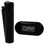 Зажигалка Clipper Matt Black
