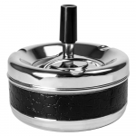 Пепельница Steel Leather Spin XL