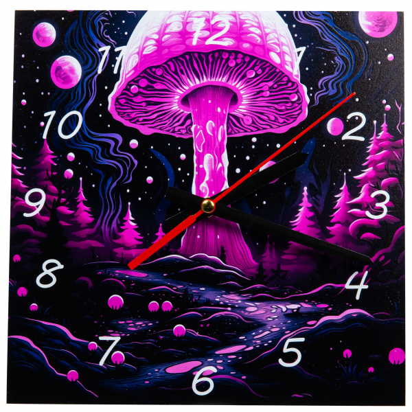 Настенные Часы Mushroom Universe