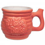 Керамическая Чашка-Трубка Wake&Bake Pink