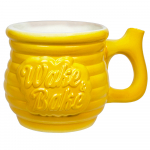 Керамический бонг чашка Wake&Bake Yellow