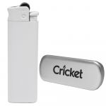 Зажигалка Cricket Turbo Metal White