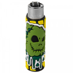 Зажигалка Clipper Monster Weed Silicone Cover