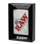 Бензиновая Зажигалка Zippo Raw Silver