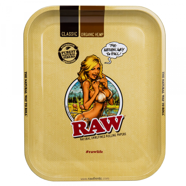 Поднос для самокруток Raw Girl Large
