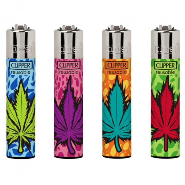 Зажигалка Clipper Colored Leaves 1