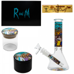 Набор для курения с бонгом Rick&Morty