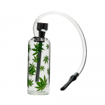 Стеклянный мини-бонг "Бутылка"