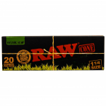 Джоинты Raw Black Organic Hemp 20pack 1 1/4