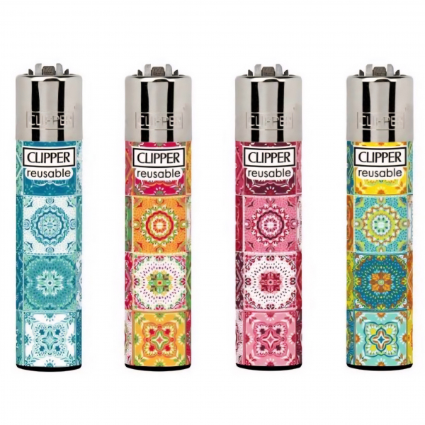 Зажигалка Clipper Azulejo Style