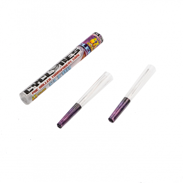 Конусы Cyclones Clear 2x Purple Unknown