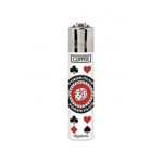 Зажигалка Mini "Poker White"